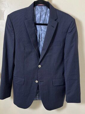 SAND Copenhagen EU 46 REDA Super 110s Wool Pinstripe Blazer